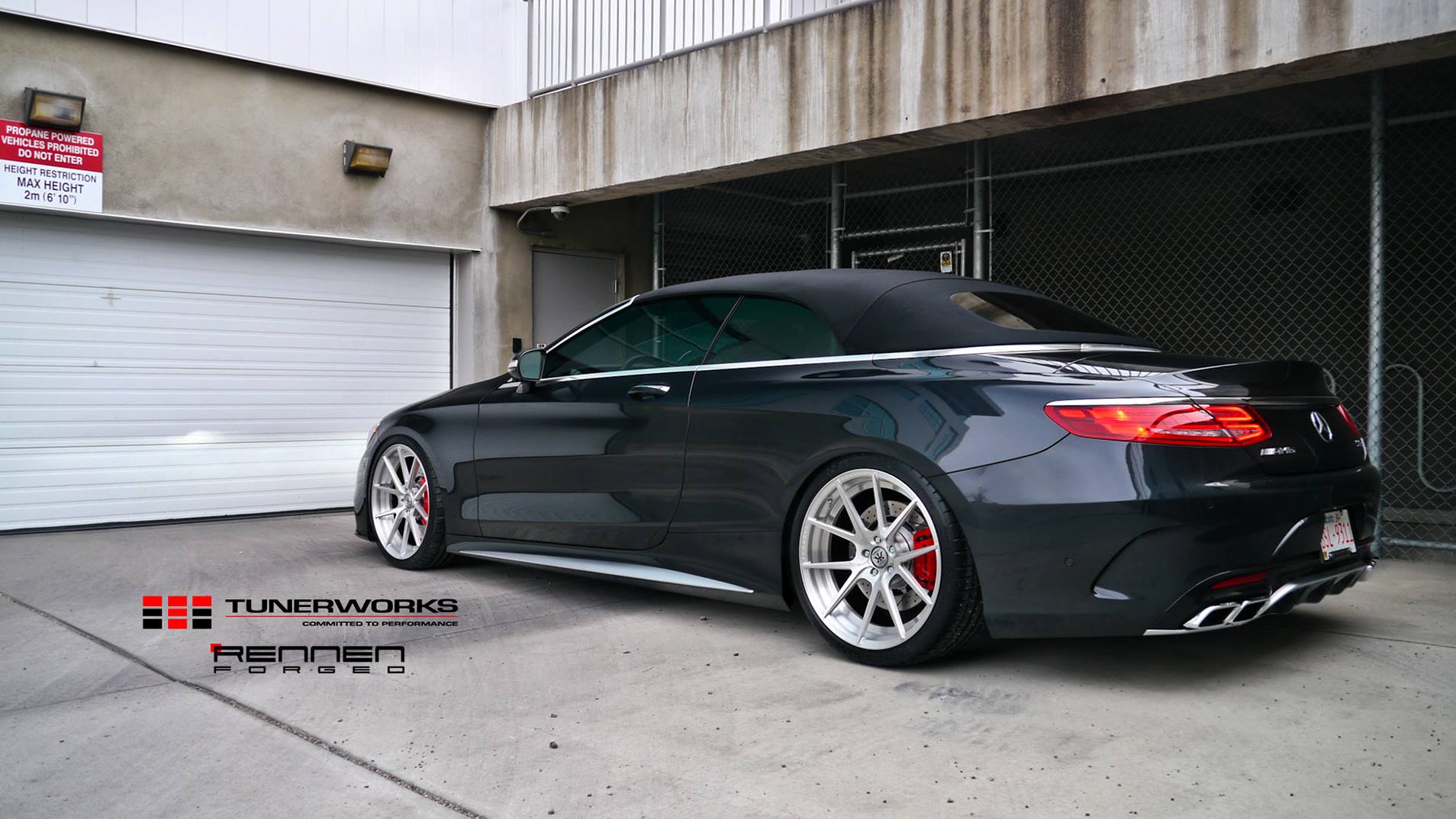 Merc R55 Mercedes on Rennen Forged R55 - Rennen International